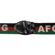 Belt with shinning buckle