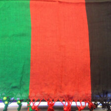 Womens Afghan Flag Scarf